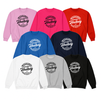 Hockey Crew Sweatshirt, Weekends are for Hockey