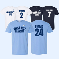 T-Shirt, West Hill Fan Gear
