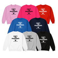 Hockey Crew Sweatshirt, Hockupied