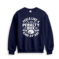 Hockey Crew Sweatshirt, Penalty Box