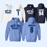 Hoodie, West Hill Baseball