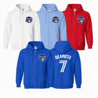 Toronto Lady Jays Full Zip Hoodie, Unisex Fit