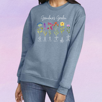 Sweatshirt, Grandma's Garden