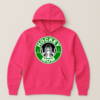 Hockey Hoodie, Coffee Mom
