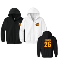 Full Zip Hoodie, Scarborough Stingers