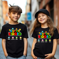 T-Shirt, Super Daddio, Super Mommio, Super Kiddio