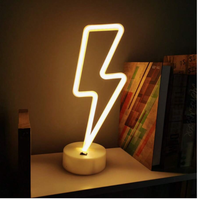 Neon Light, Customized with a Name On the Base