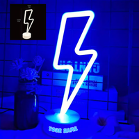 Neon Light, Customized with a Name On the Base