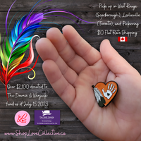Enamel Pin, Indigenous Reconciliation, Orange Shirt Day, Every Child Matters