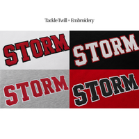 Oshawa STORM Ringette, Embroidery + Tackle Twill