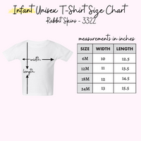 Custom Unisex Infant T-Shirt, Jersey