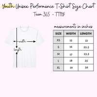 Custom Unisex Youth Performance T-Shirt