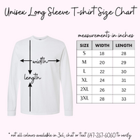 Unisex Custom Long Sleeve T-Shirt - Printed With Your Design