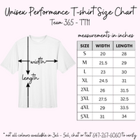 Custom Performance T-Shirt, Unisex Fit, Any design
