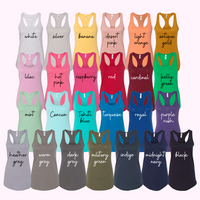 Custom Racerback Tank Top, Women's Fit, Any Design