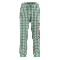Cotton Poplin Pants, Plaid, Ringette