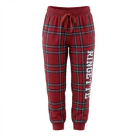 Flannel Pants, Plaid, Ringette, with Cuff