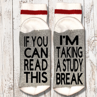 Cabin Socks, STUDENTS / READING, If You Can Read This