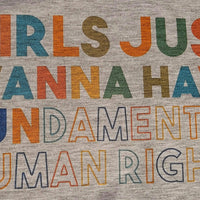 T-Shirt, Girls Just Wanna Have FUNdamental Rights