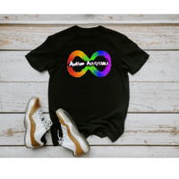 T-Shirt, Autism Acceptance, The Artsy Autistic, Youth Unisex