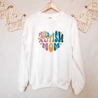 Sweatshirt, Autism Mom, Adult Unisex