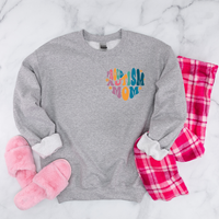 Sweatshirt, Autism Mom, Adult Unisex