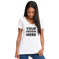 Custom T-Shirt, Women's Fit V-neck, Any Design