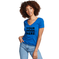 Custom T-Shirt, Women's Fit V-neck, Any Design