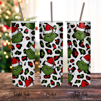 Tumbler, 20oz Skinny, Grinch