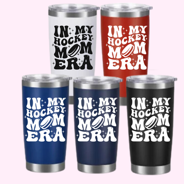 20oz Coffee Tumbler, In My Hockey Mom Era