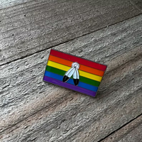 Enamel Pin, 2 Spirit Pride Flag, 2SLGBTQI+