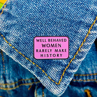 Enamel Pin, Gender Equality, This Girl Can and more