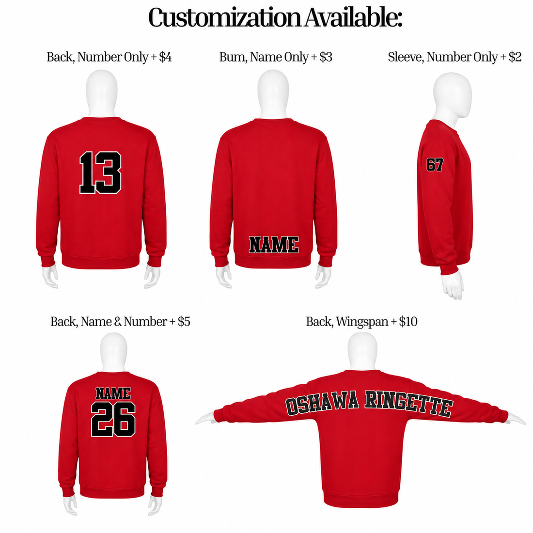 Oshawa Ringette Sweatshirt