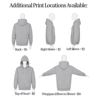 Custom Unisex Hoodie - Printed with Your Design