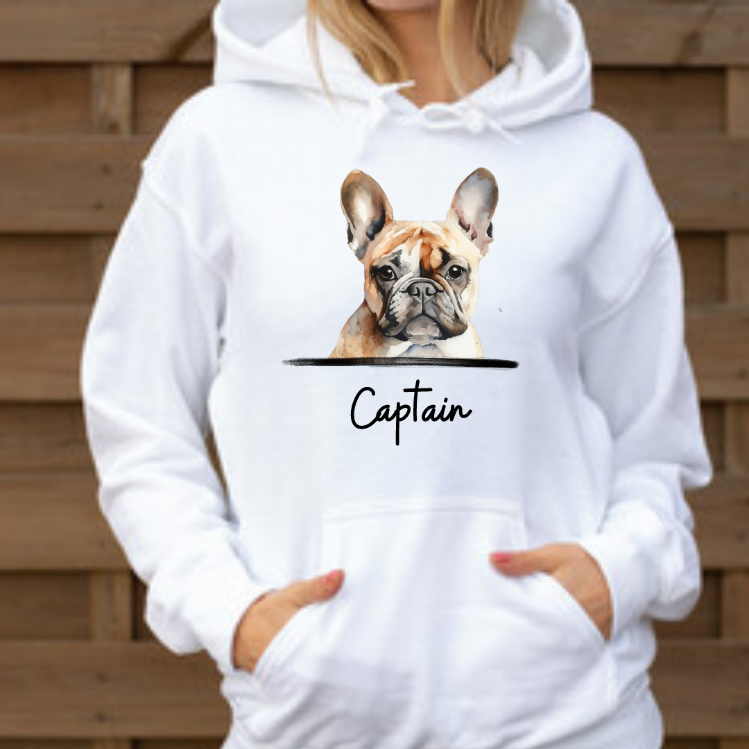 Hoodie, Custom Dog Print