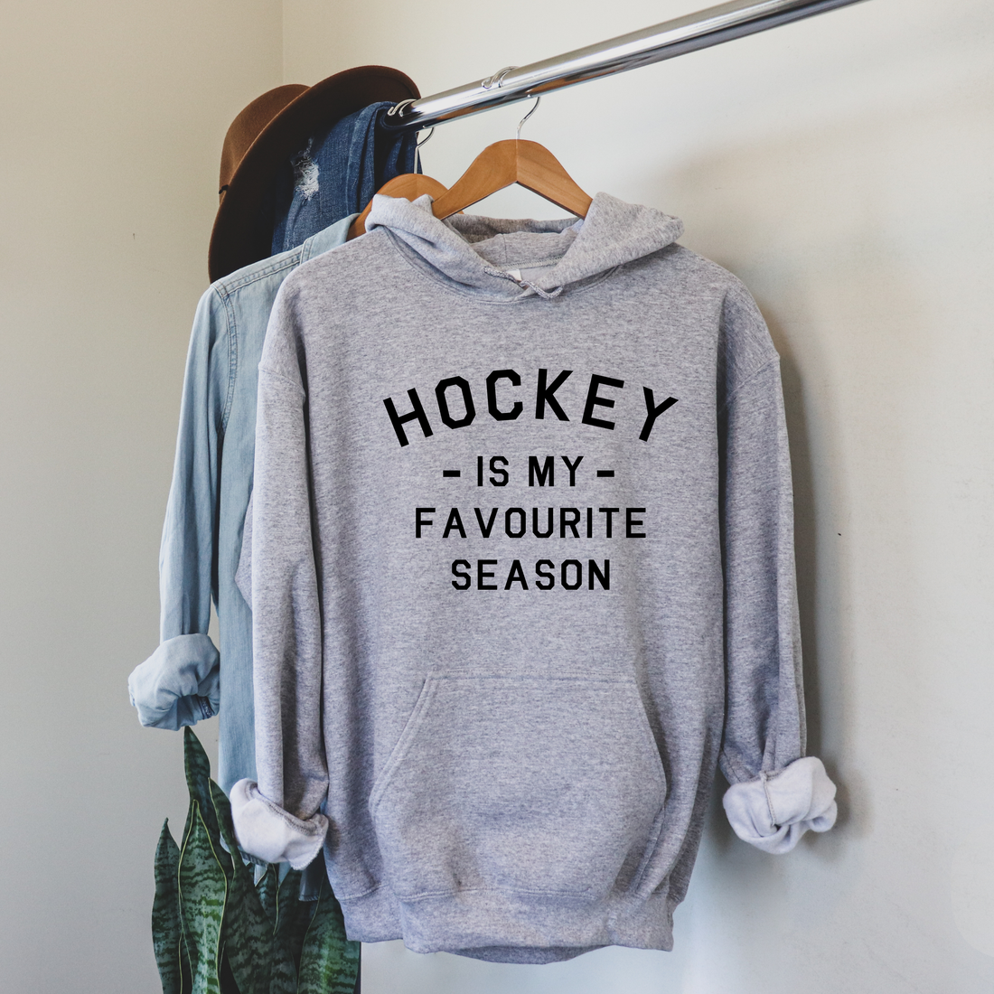 Hockey Hoodie, Hockey is My Favourite Season