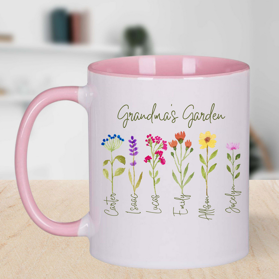 Mug, 15oz Grandma's Garden