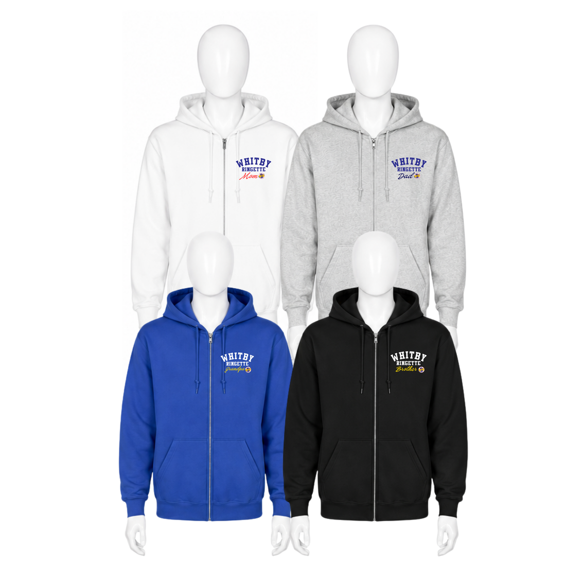 Whitby Ringette Full Zip Hoodie