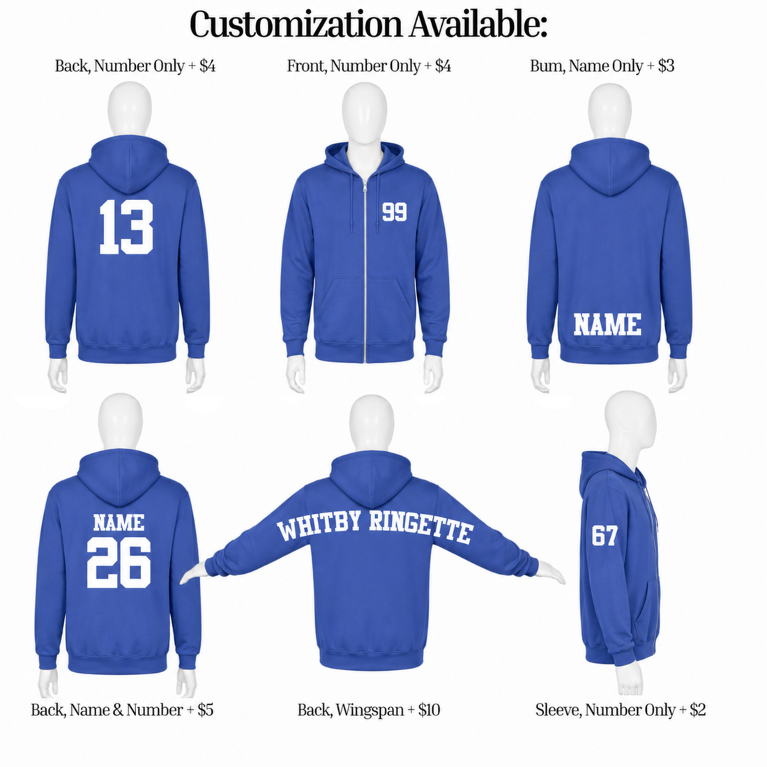 Whitby Ringette Pullover Hoodie