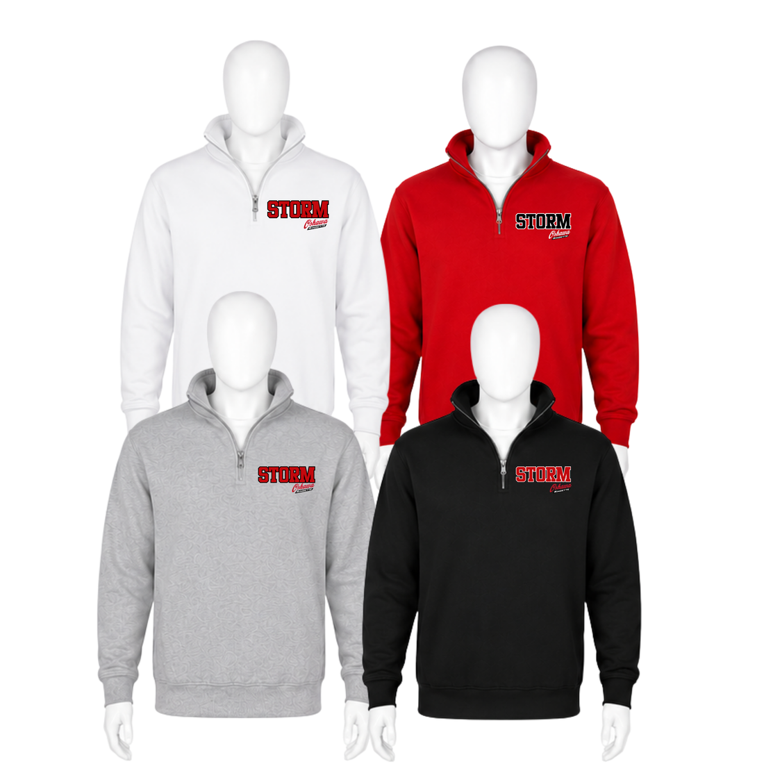 Oshawa Ringette Quarter Zip Sweatshirt