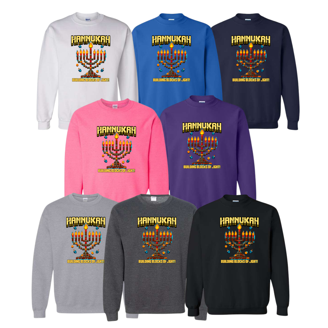 "Ugly" Hanukkah Sweater, Minecraft