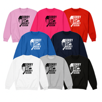 Hockey Crew Sweatshirt, Hockey Season