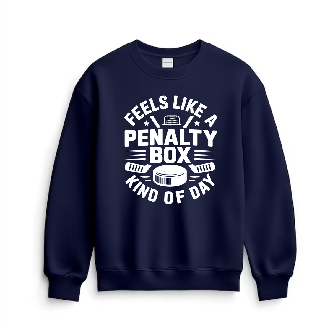 Hockey Crew Sweatshirt, Penalty Box