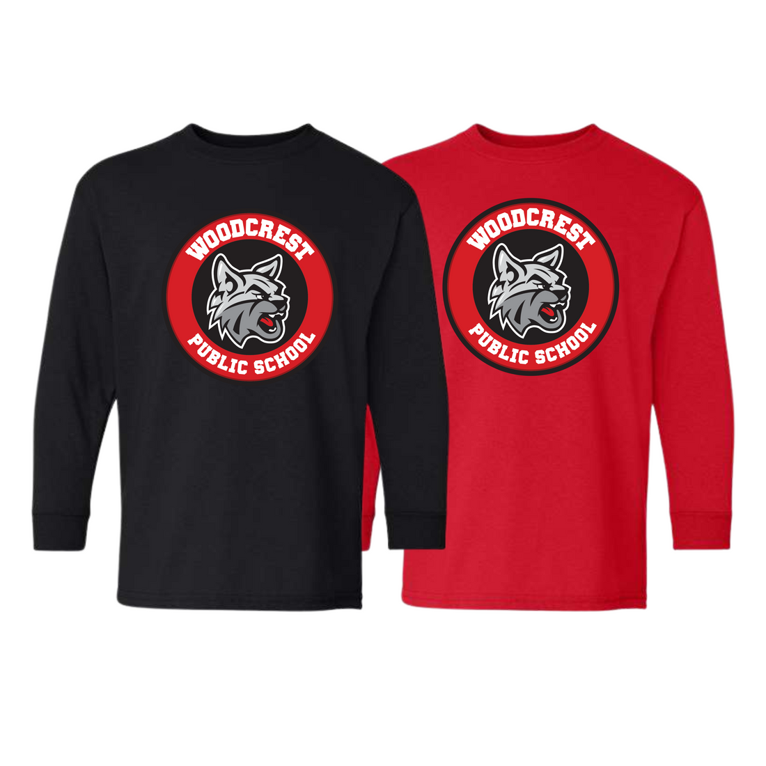Woodcrest PS, Long Sleeve Cotton T-Shirt
