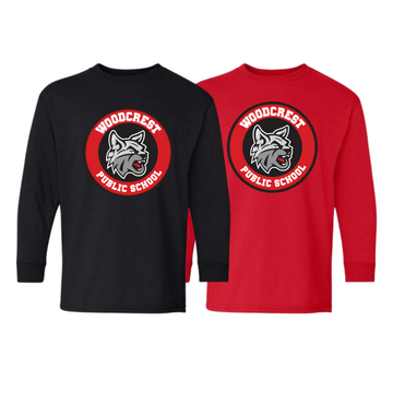 Woodcrest PS, Long Sleeve Cotton T-Shirt