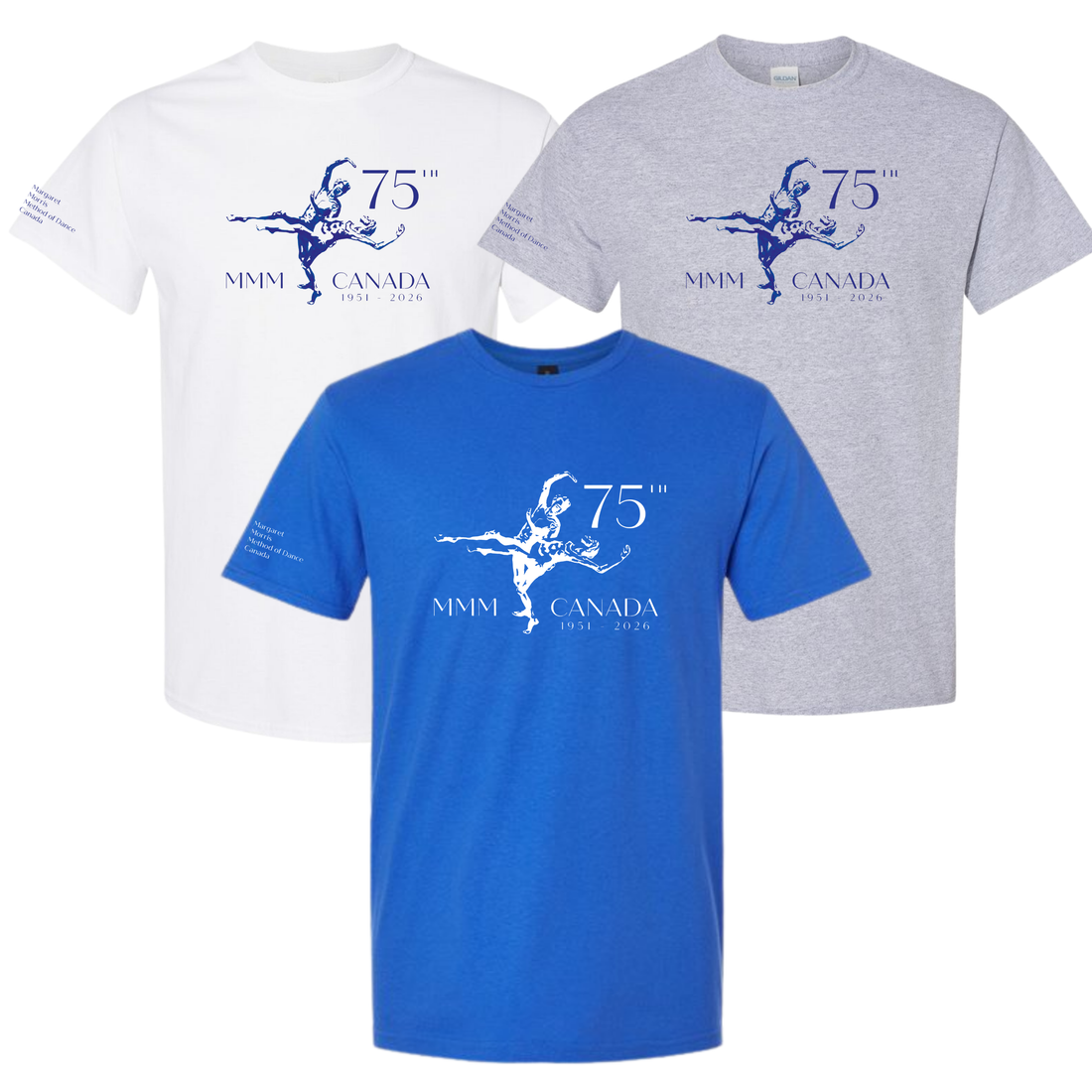 Crewneck Unisex T-Shirt Crewneck, MMM 75th Anniversary