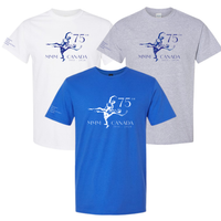 Crewneck Unisex T-Shirt Crewneck, MMM 75th Anniversary