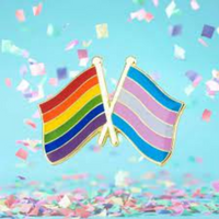 Enamel Pin, LBGTQ+, Progressive Pride Flag, Rainbow, and more