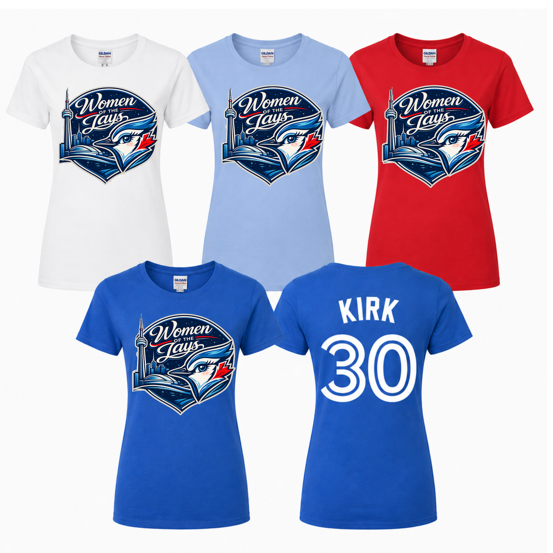 Women of the Jays Crewneck T-Shirt, Women's Fit