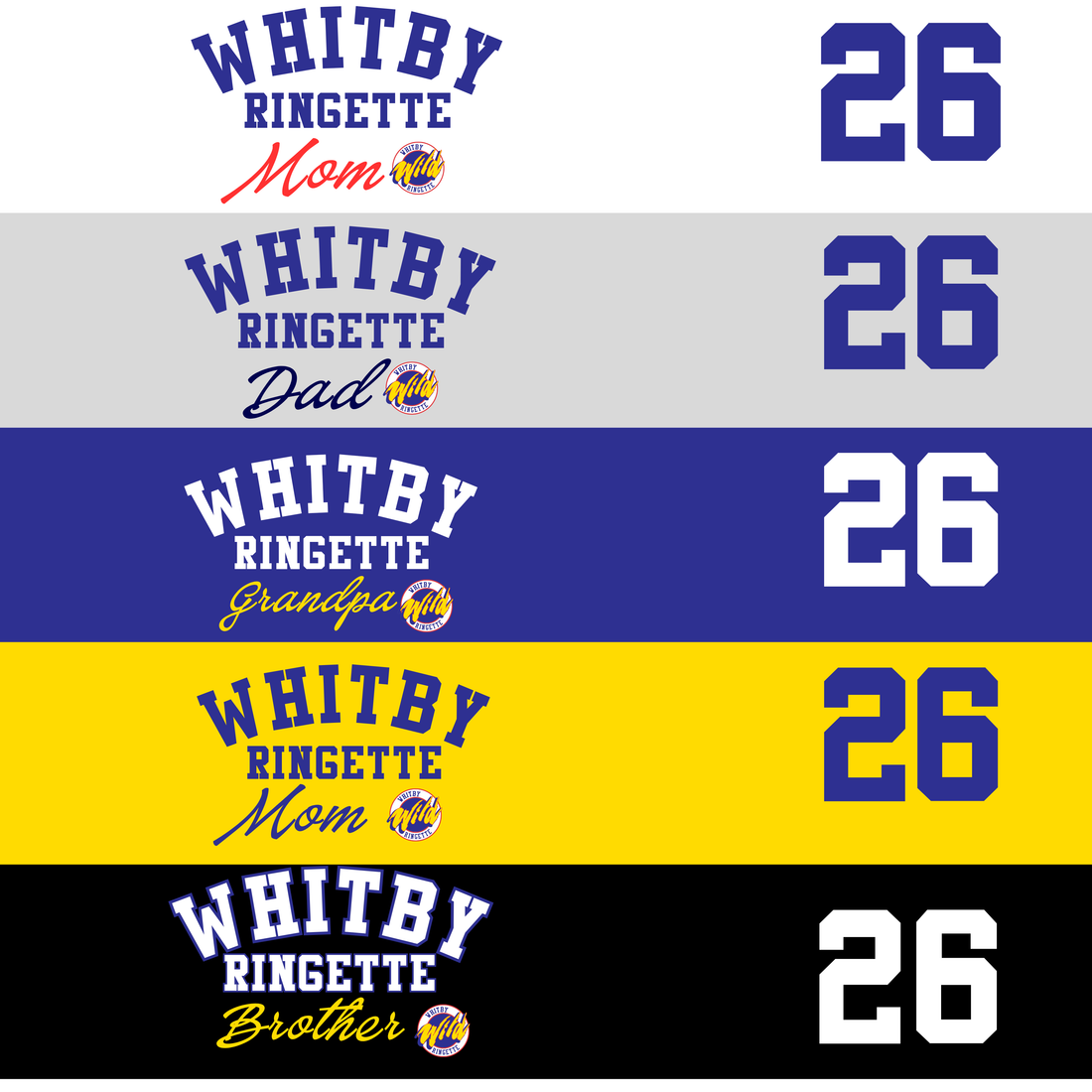 Whitby Ringette Long Sleeve T-Shirt